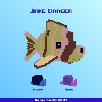 Jake Danger :: Mystery Fish 0434/1000