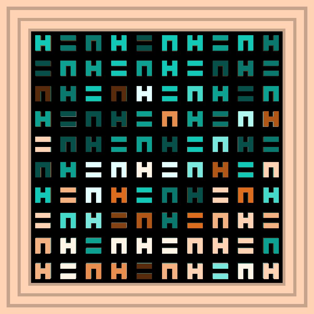 Jupiter :: Procedural Symbols (H=N) #530/1000