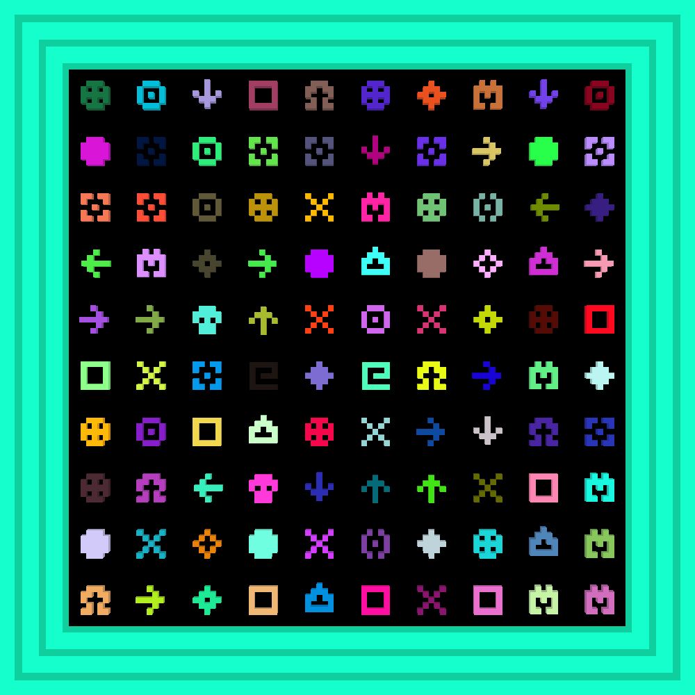 NFT MAD :: Procedural Symbols #204/1000