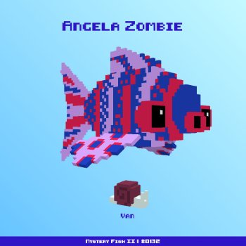 Angela Zombie :: Mystery Fish 0132/1000