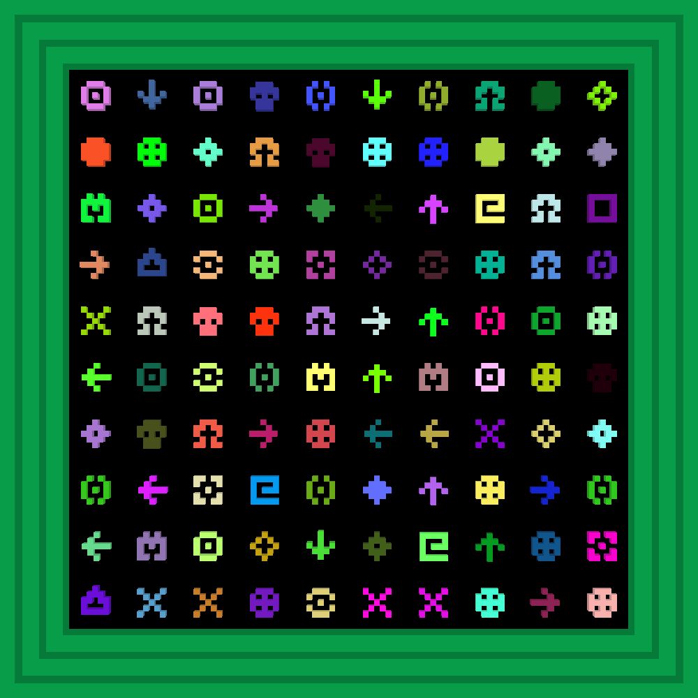 93 :: Procedural Symbols #153/1000