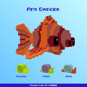 Amy Danger :: Mystery Fish 0289/1000