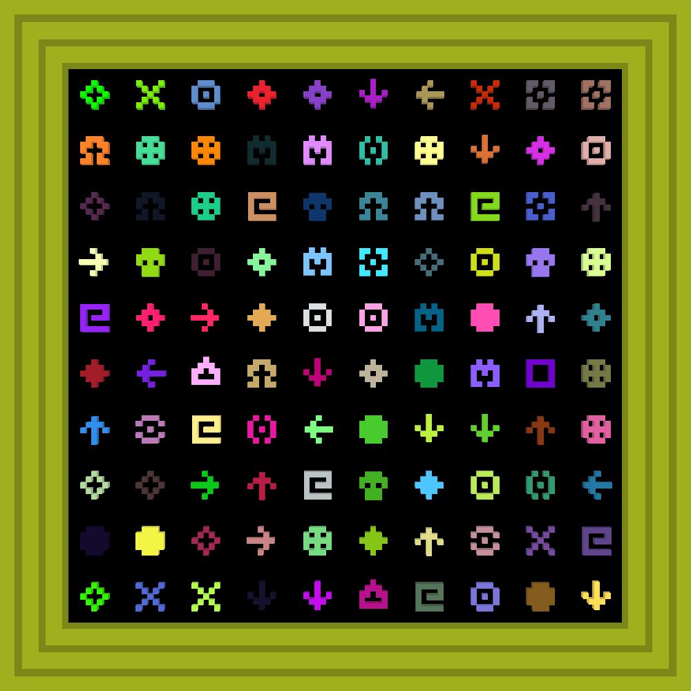 Thanos :: Procedural Symbols #50/1000