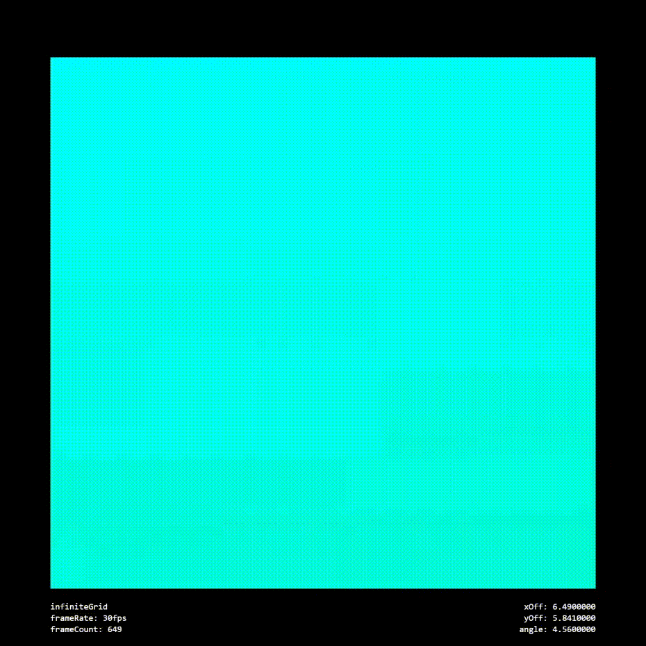 infiniteGrid
