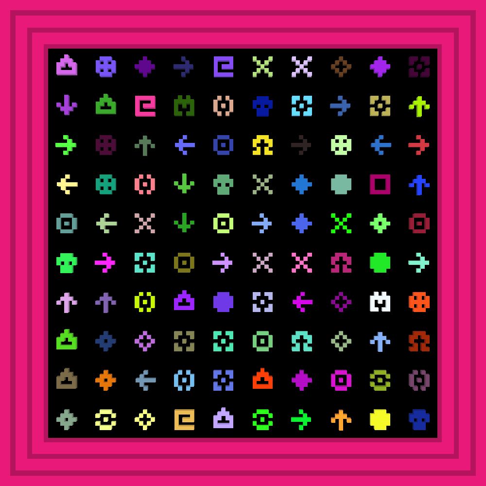 tz1SREjxzP3Eycw4XSDzgdMMZrys9pUidJzr :: Procedural Symbols #53/1000