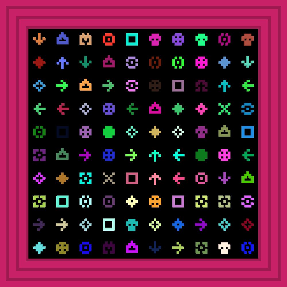 5445 :: Procedural Symbols #151/1000