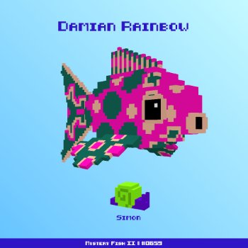 Damian Rainbow :: Mystery Fish 0659/1000