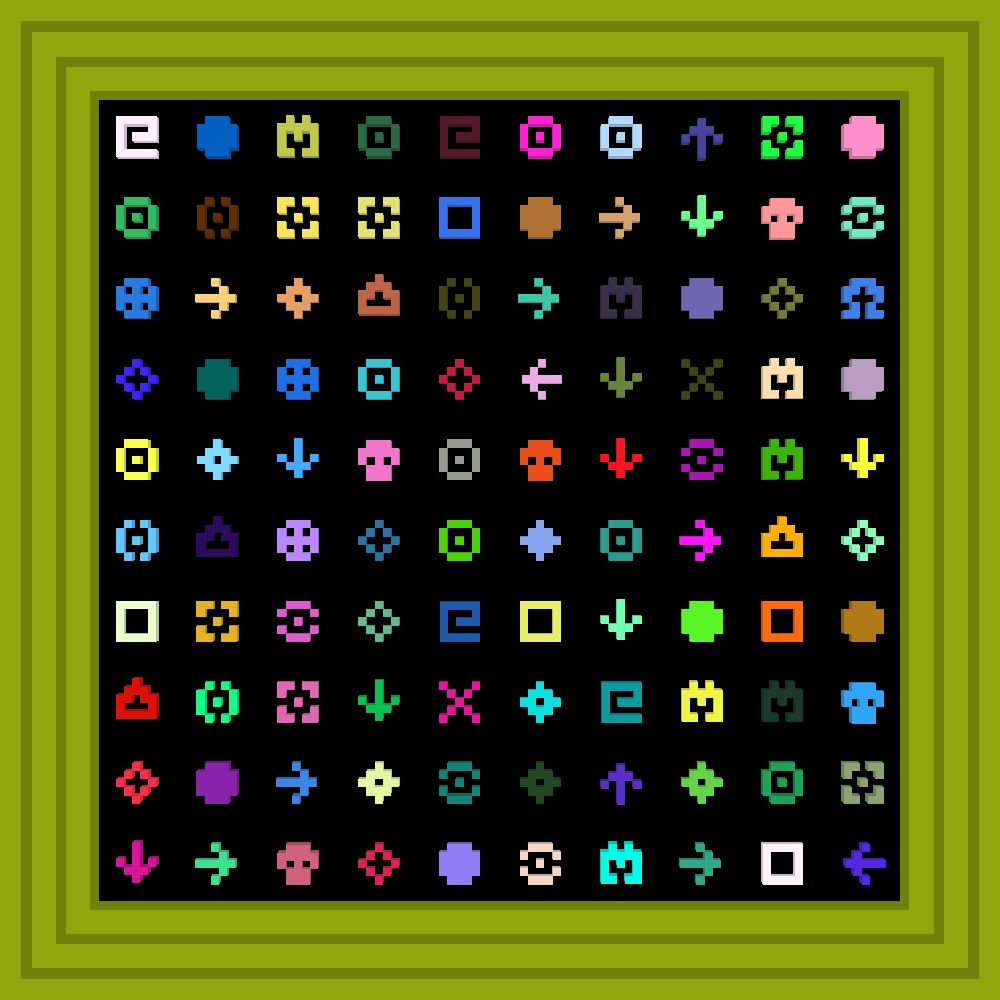 0 :: Procedural Symbols #33/1000