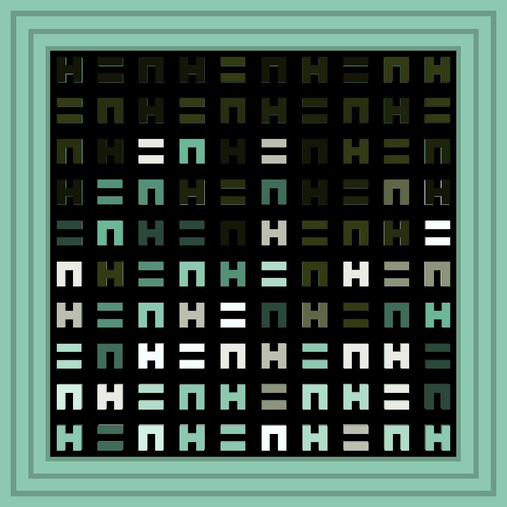 Saturn    :: Procedural Symbols (H=N) #531/1000