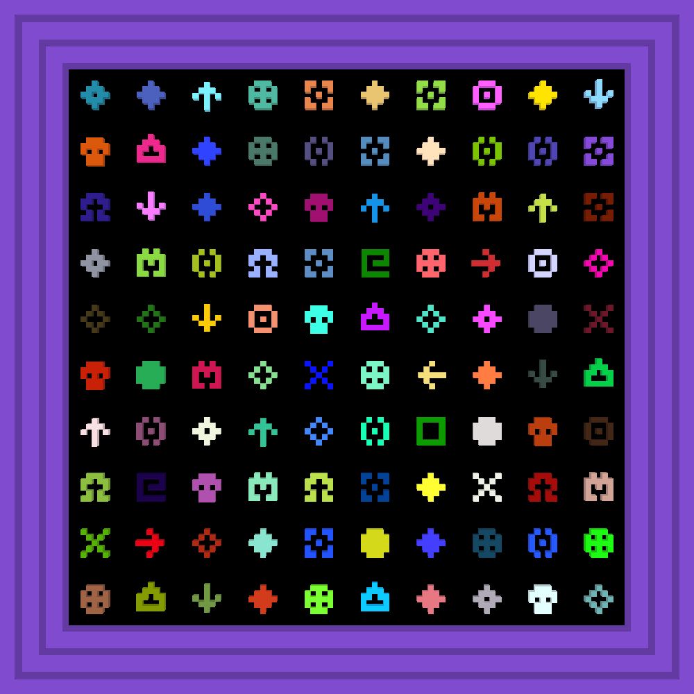 🚀! :: Procedural Symbols #445/1000