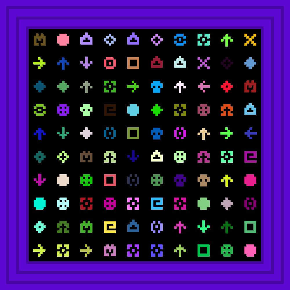 👾 :: Procedural Symbols #34/1000