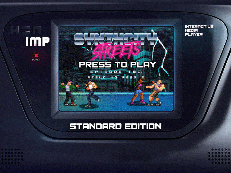 Synthcity Streets - EP 2: Rescuing Reggie - Standard Edition