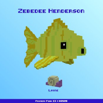 Zebedee Henderson :: Mystery Fish 0528/1000