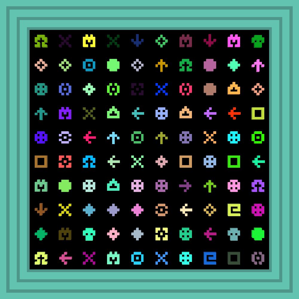 steal :: Procedural Symbols #347/1000