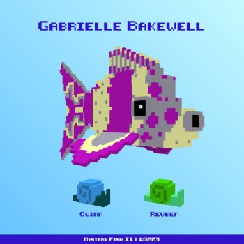 Gabrielle Bakewell :: Mystery Fish 0223/1000