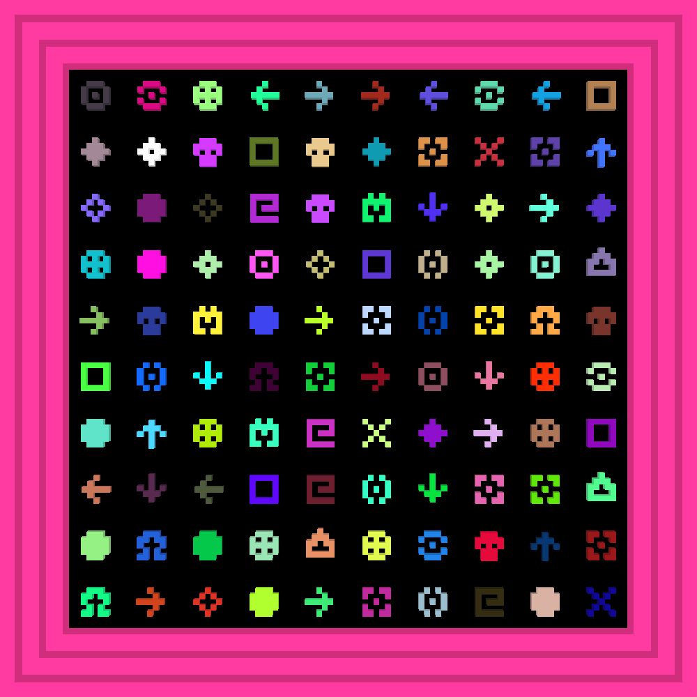 cdb has already been used too :: Procedural Symbols #146/1000
