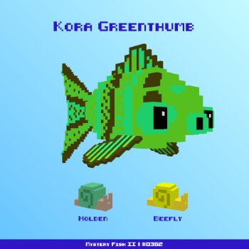 Kora Greenthumb :: Mystery Fish 0362/1000