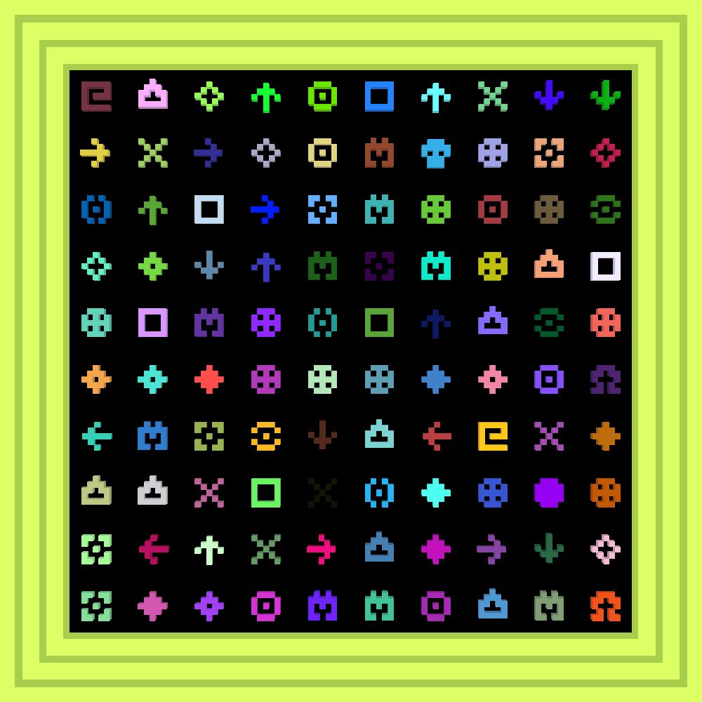 🍗 :: Procedural Symbols #456/1000