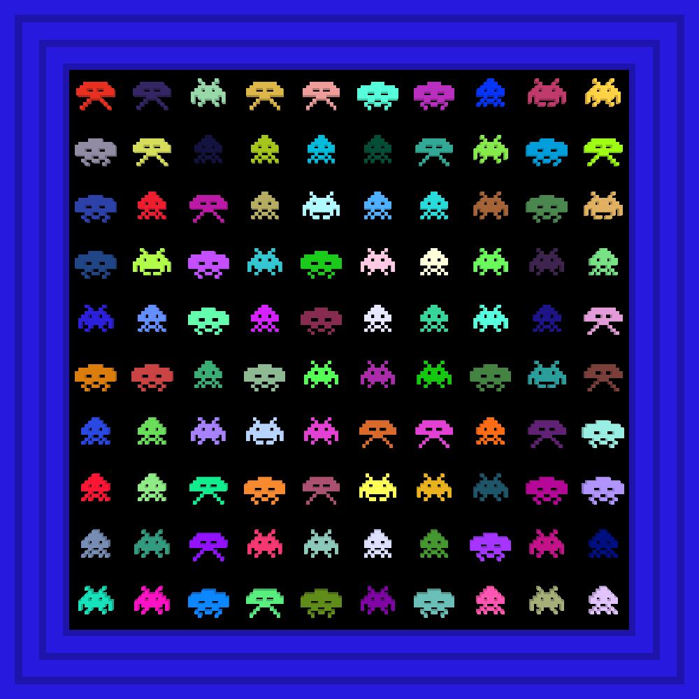 Satoshi Nakamoto :: Procedural Symbols (👾) #415/1000