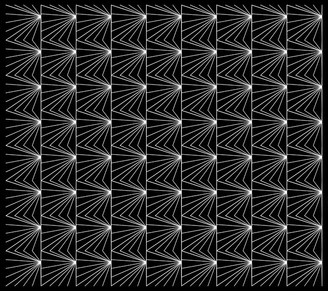 Tiled lines
