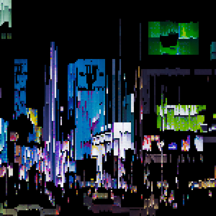pixelatedSort01: The World of Beauty