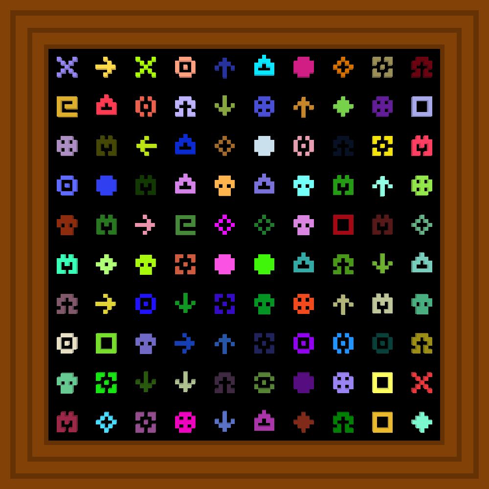 Eacha Cheacha Peacha :: Procedural Symbols #326/1000