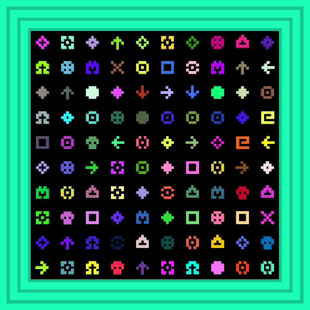 LFG🚀 :: Procedural Symbols #162/1000