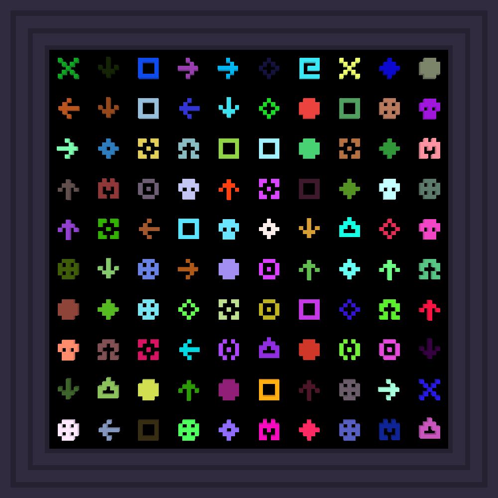 (< ^ :: Procedural Symbols #78/1000