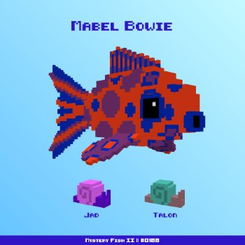 Mabel Bowie :: Mystery Fish 0188/1000