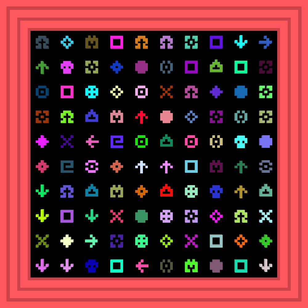 gordie olive leela :: Procedural Symbols #255/1000