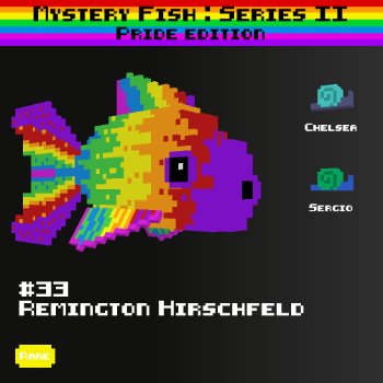 Remington Hirschfeld :: Mystery Fish : Pride Edition #33