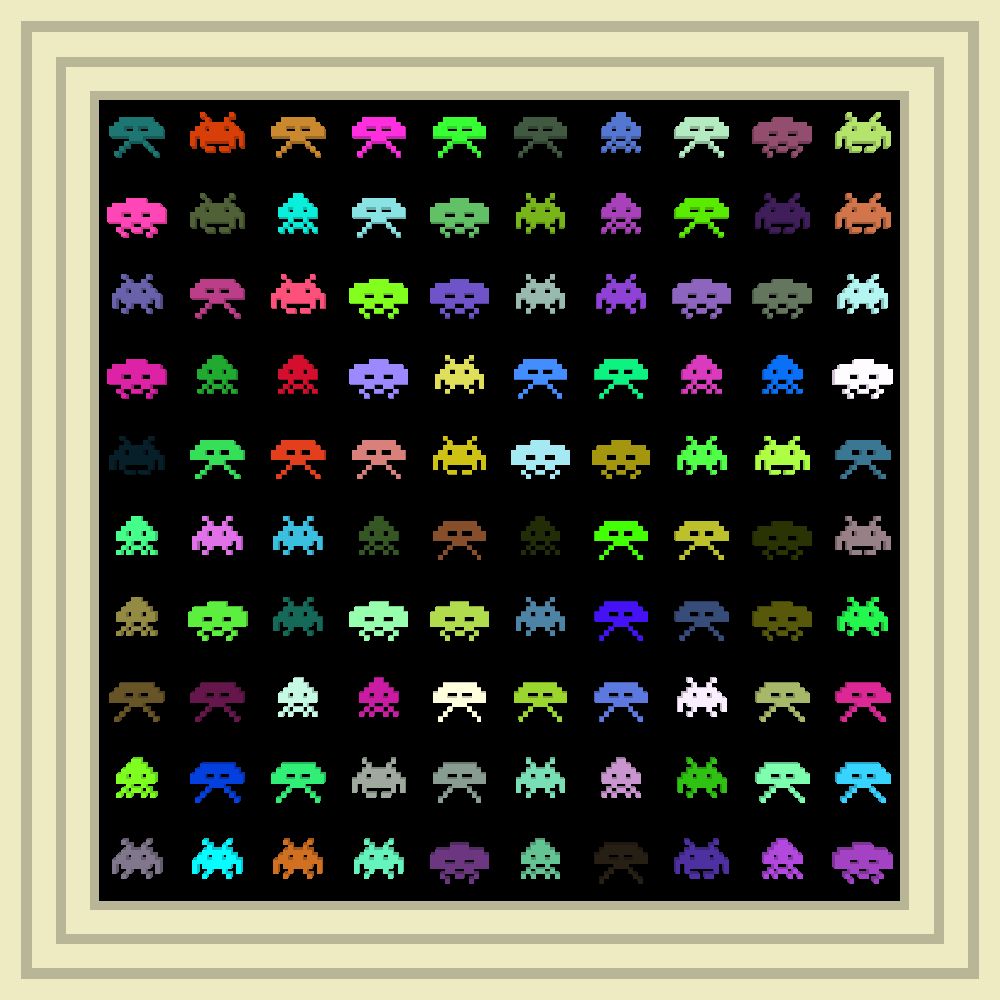 INspireEncrypt :: Procedural Symbols (👾) #388/1000