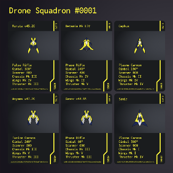 Drone Squadron: Elite #0001