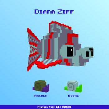 Diana Ziff :: Mystery Fish 0585/1000