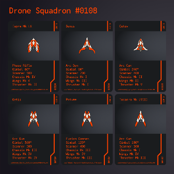 Drone Squadron: Elite #0108