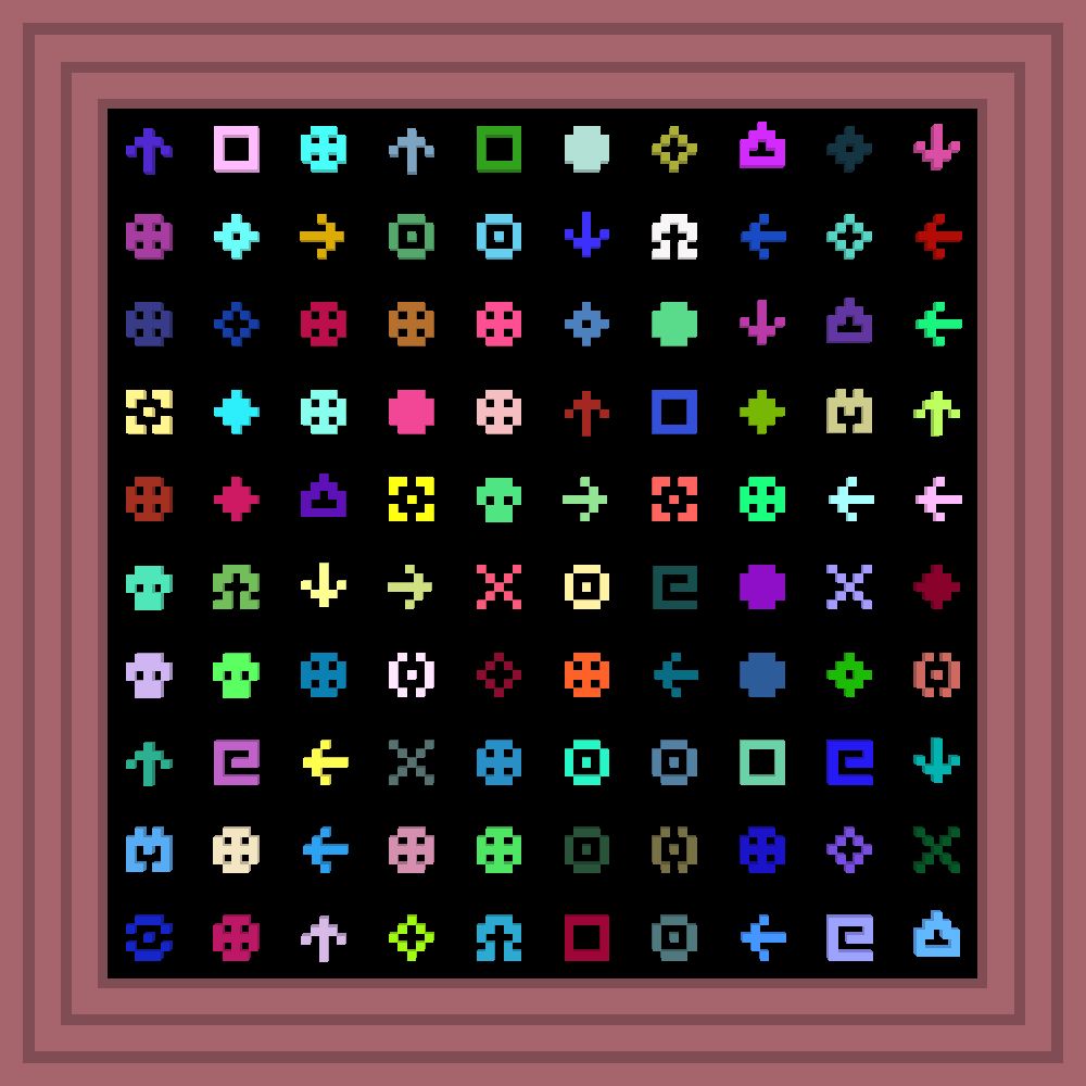 I love you :: Procedural Symbols #232/1000