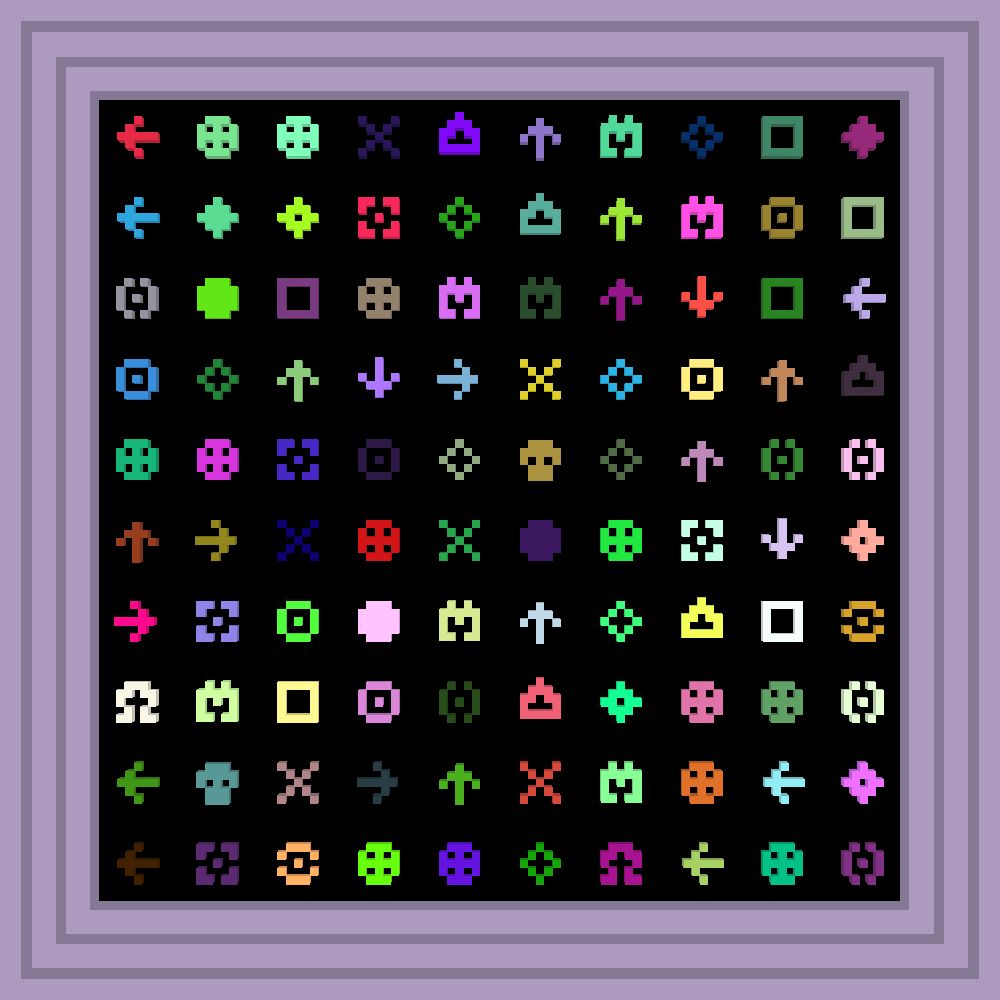 kideight :: Procedural Symbols #350/1000