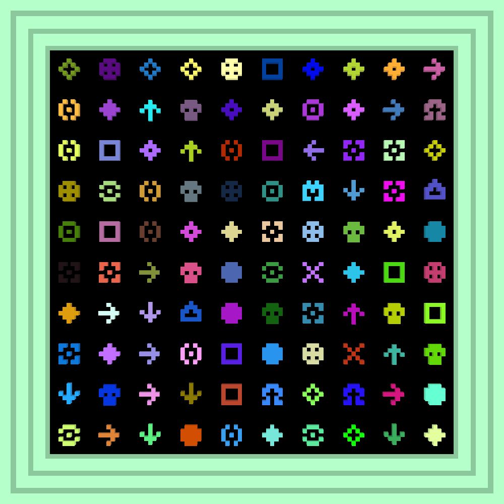Love :: Procedural Symbols #41/1000