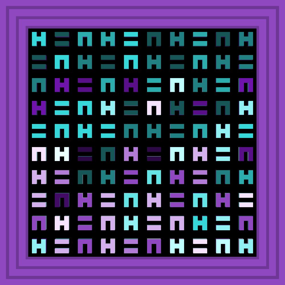 I don't knw :: Procedural Symbols (H=N) #536/1000