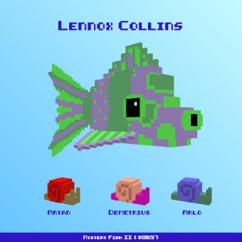 Lennox Collins :: Mystery Fish 0657/1000