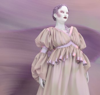 Botticelli Gown, Pearl