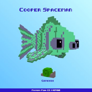 Cooper Spaceman :: Mystery Fish 0468/1000
