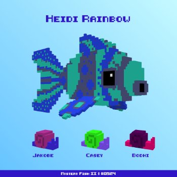 Heidi Rainbow :: Mystery Fish 0524/1000