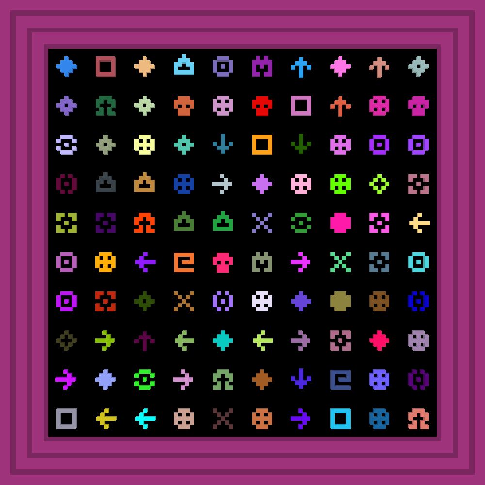 19890609 :: Procedural Symbols #244/1000