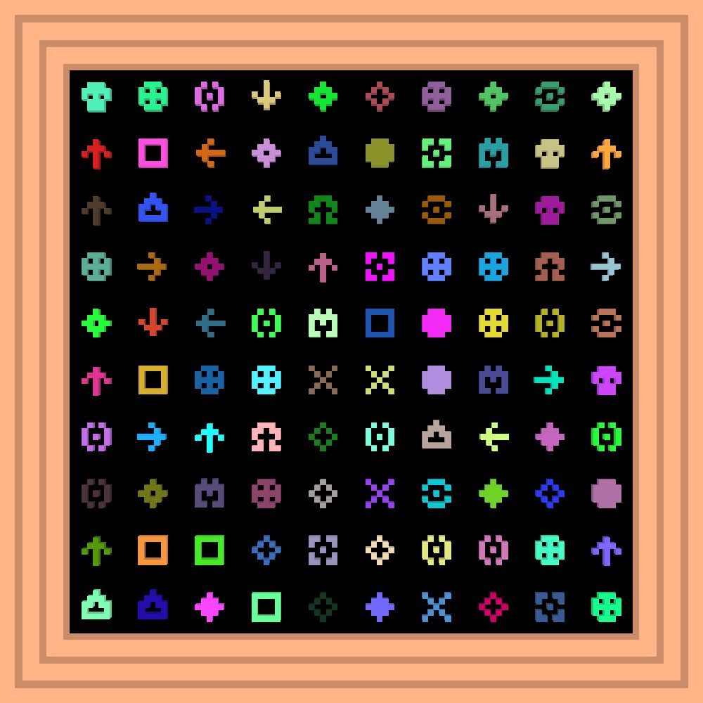 BE EXCELLENT TO EACH OTHEr!                                :: Procedural Symbols #37/1000