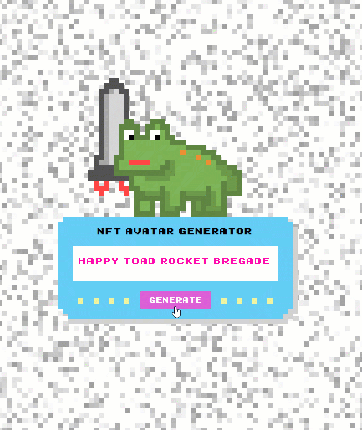 NFT Avatar Generator