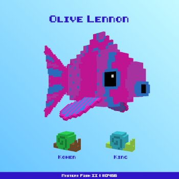 Olive Lennon :: Mystery Fish 0466/1000