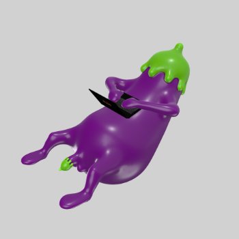 Aubergine Hacker