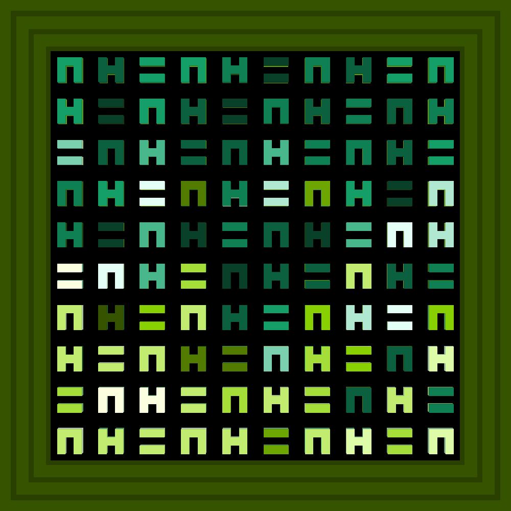 runthejewels.tez :: Procedural Symbols (H=N) #497/1000