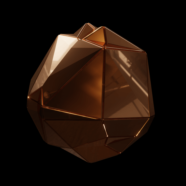 Bronze Cuboid